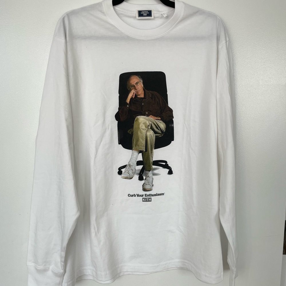 Brand new Kith curb your enthusiasm long sleeve Size Large